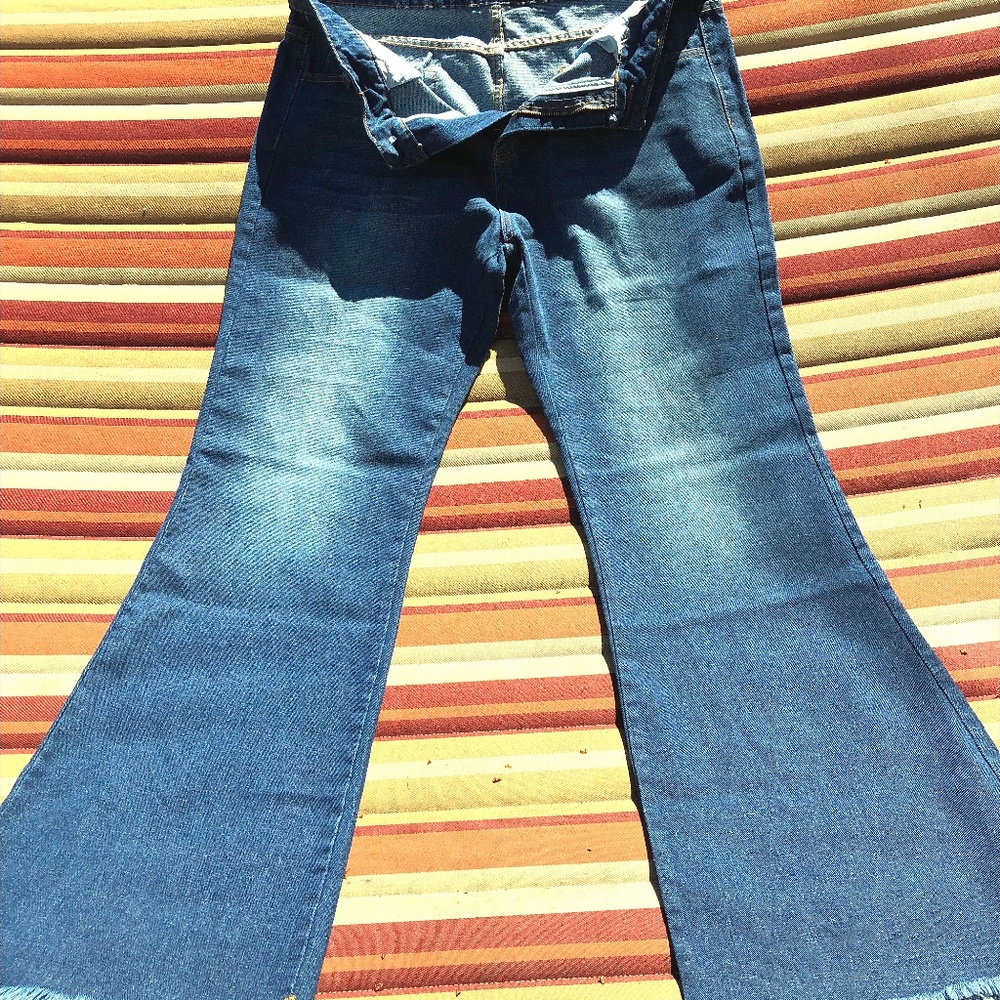 Vintage Cut Bell Bottom Jeans